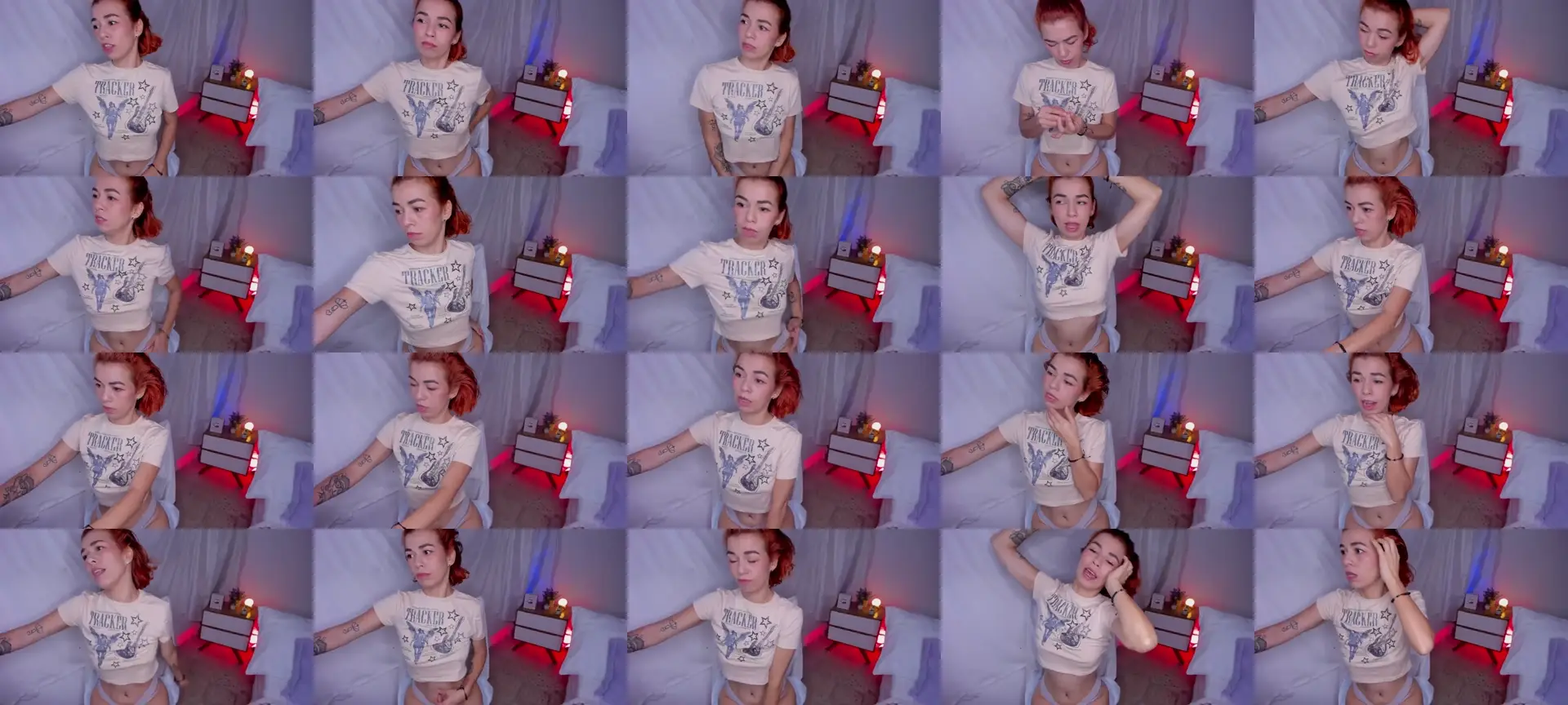 JaneAlice photo contact sheet