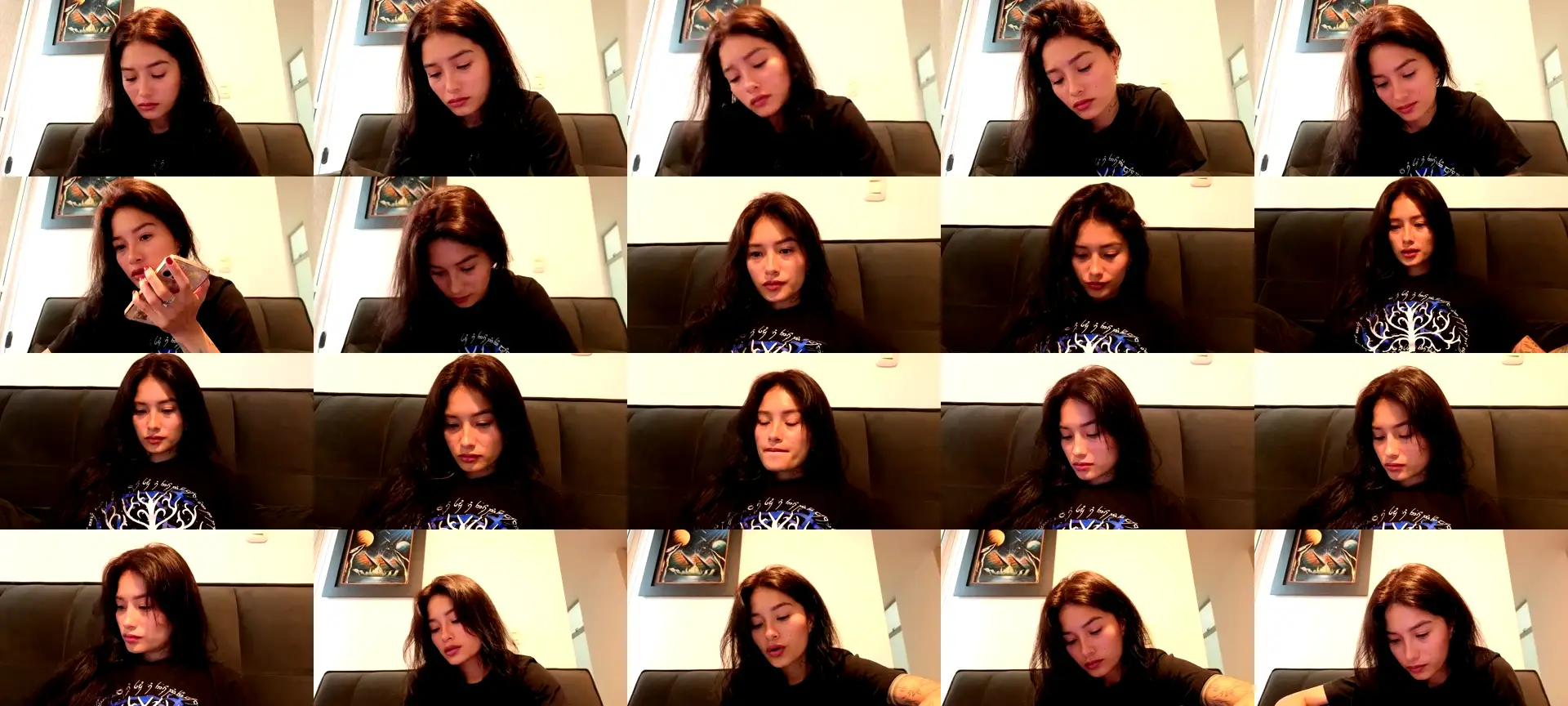 Julieth_1 photo contact sheet