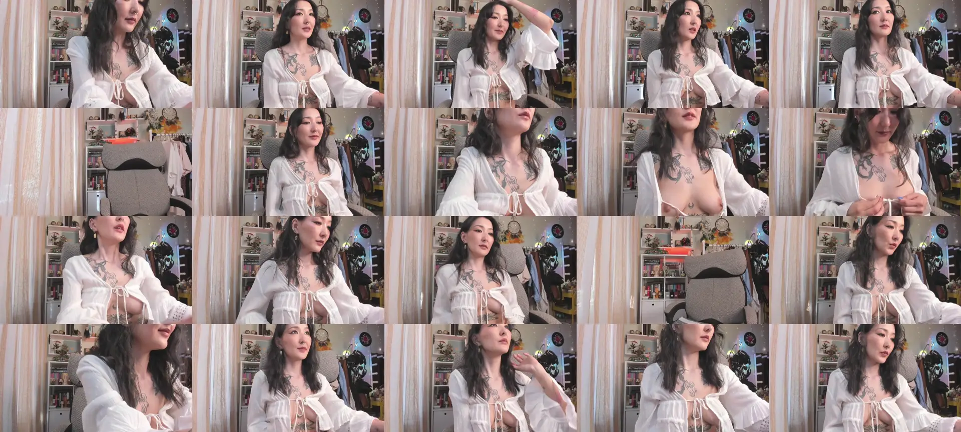 KellyAsian photo contact sheet