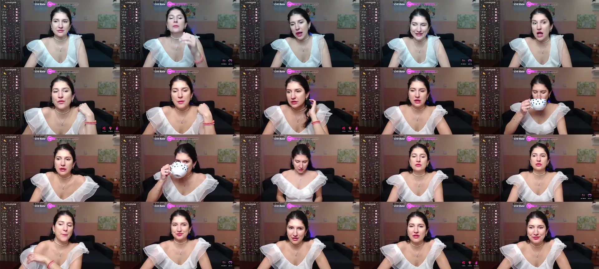 KissAlianna photo contact sheet