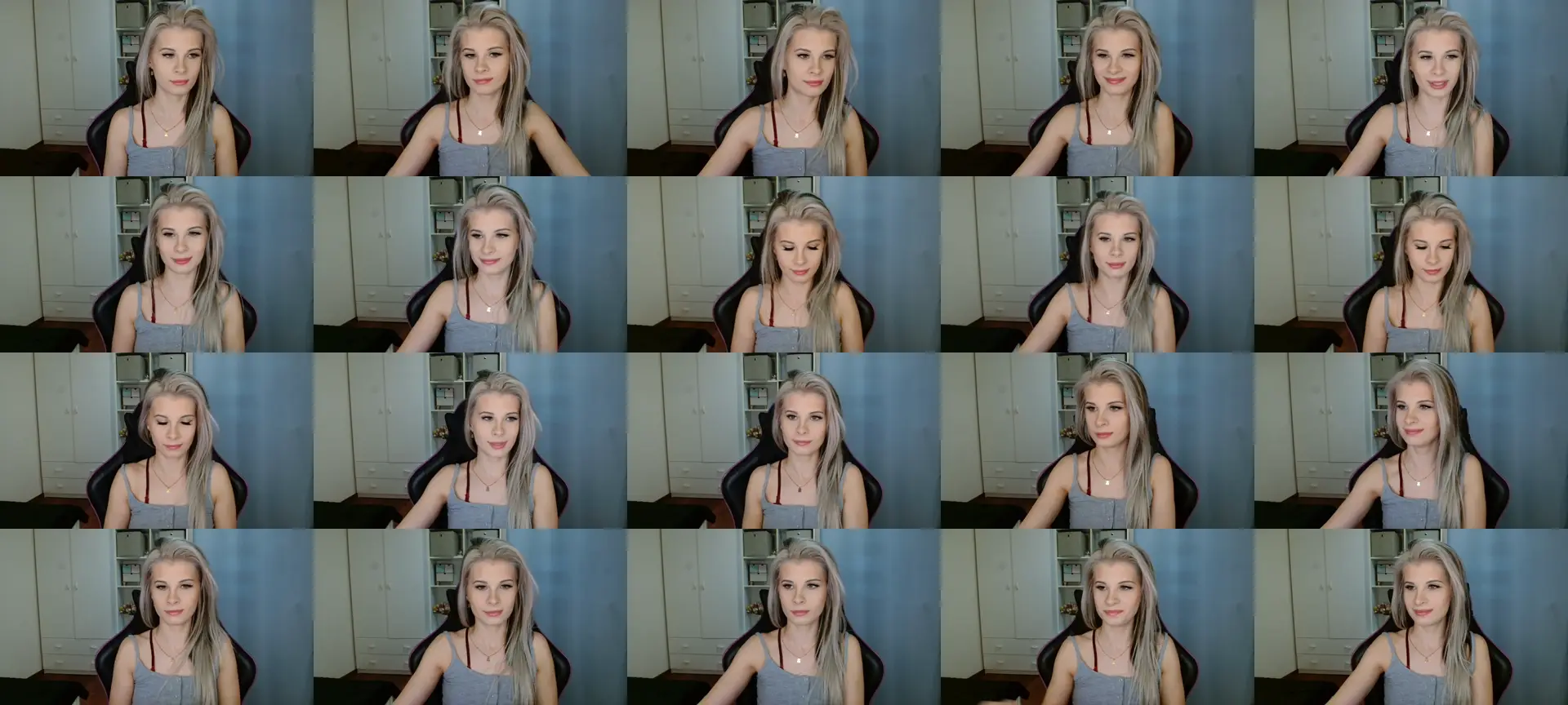 KristineLips photo contact sheet