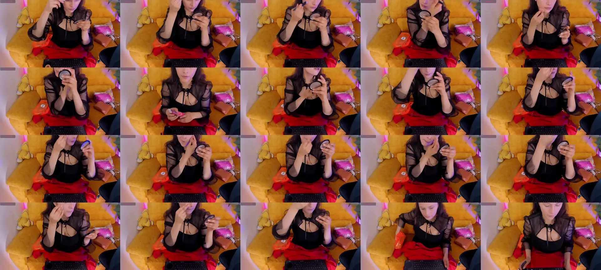 Kyomi_chang photo contact sheet