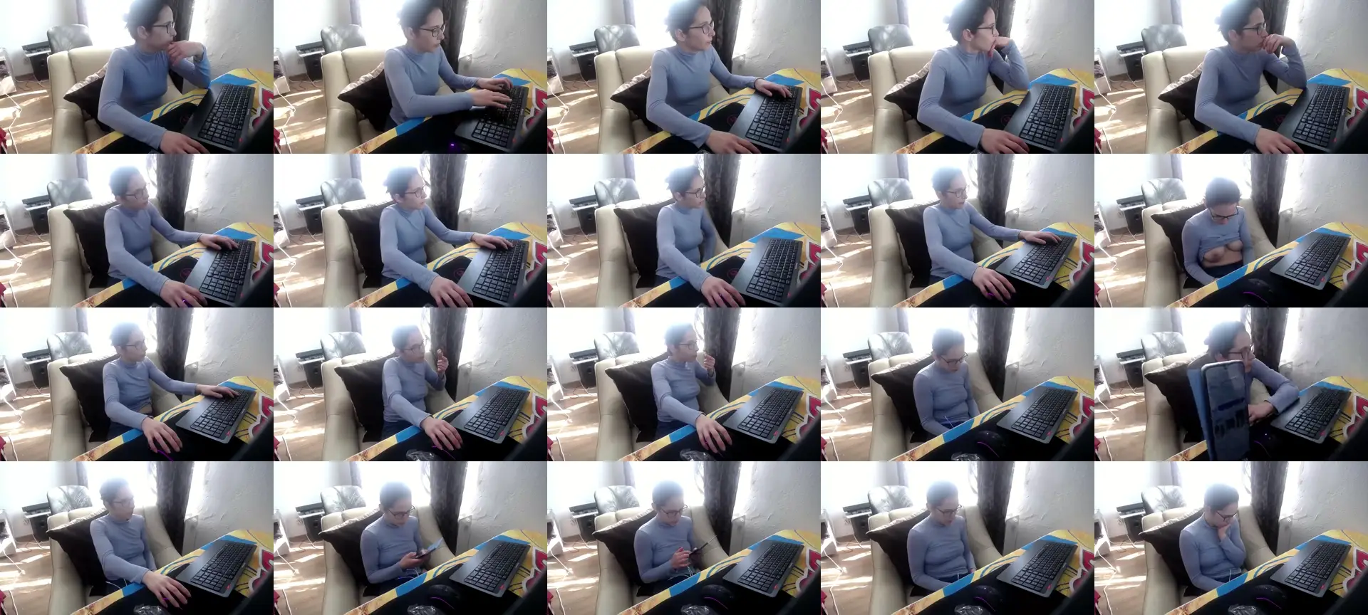 Letyxxx photo contact sheet