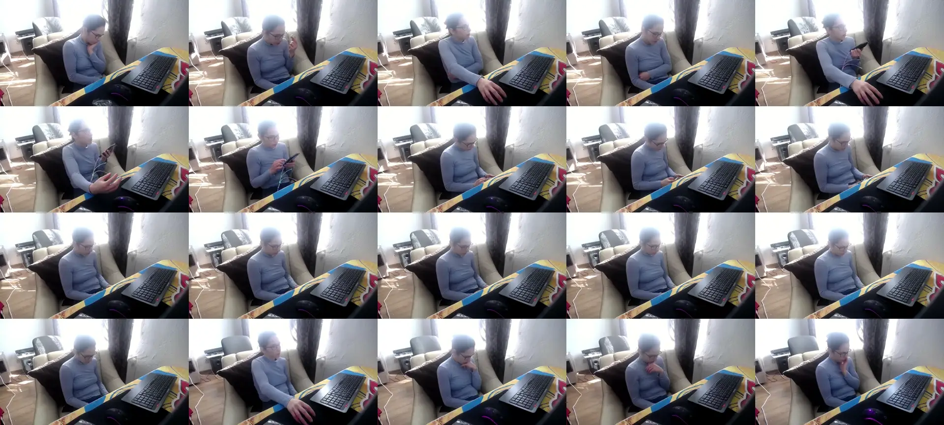 Letyxxx photo contact sheet