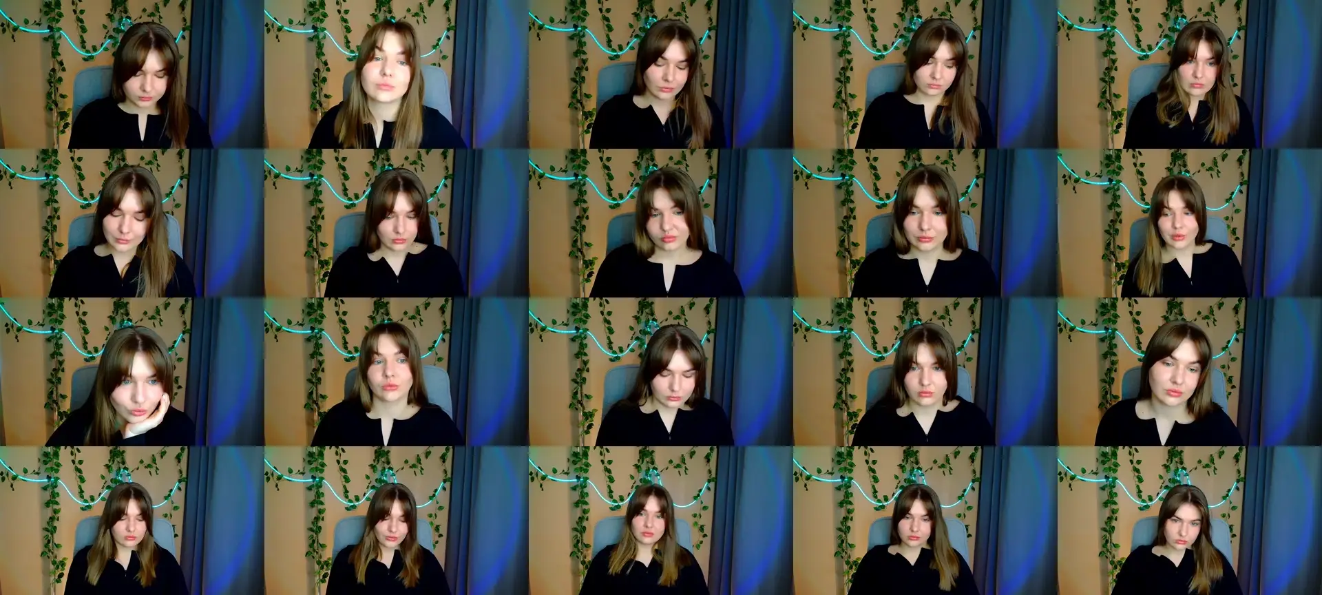 LinaLey photo contact sheet