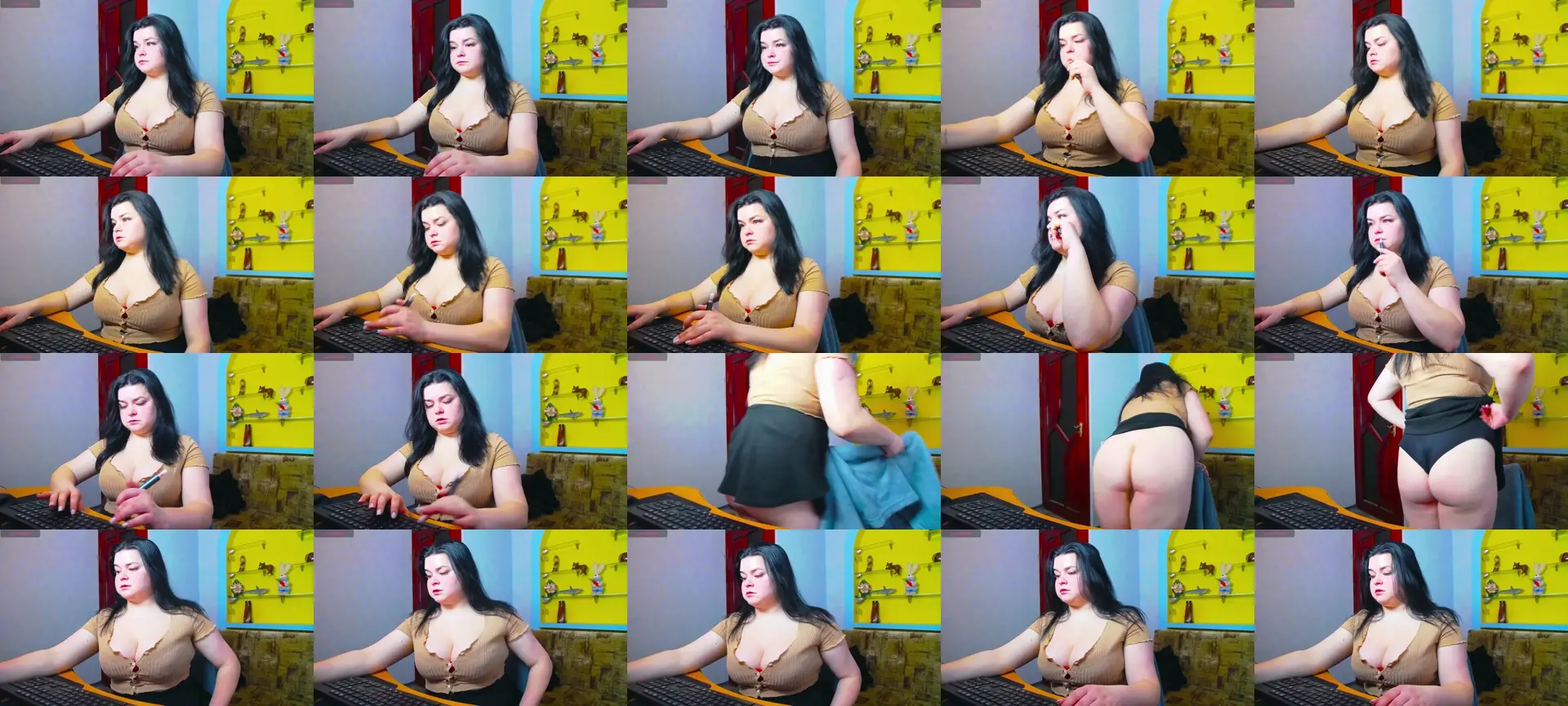 Linasexy77 photo contact sheet