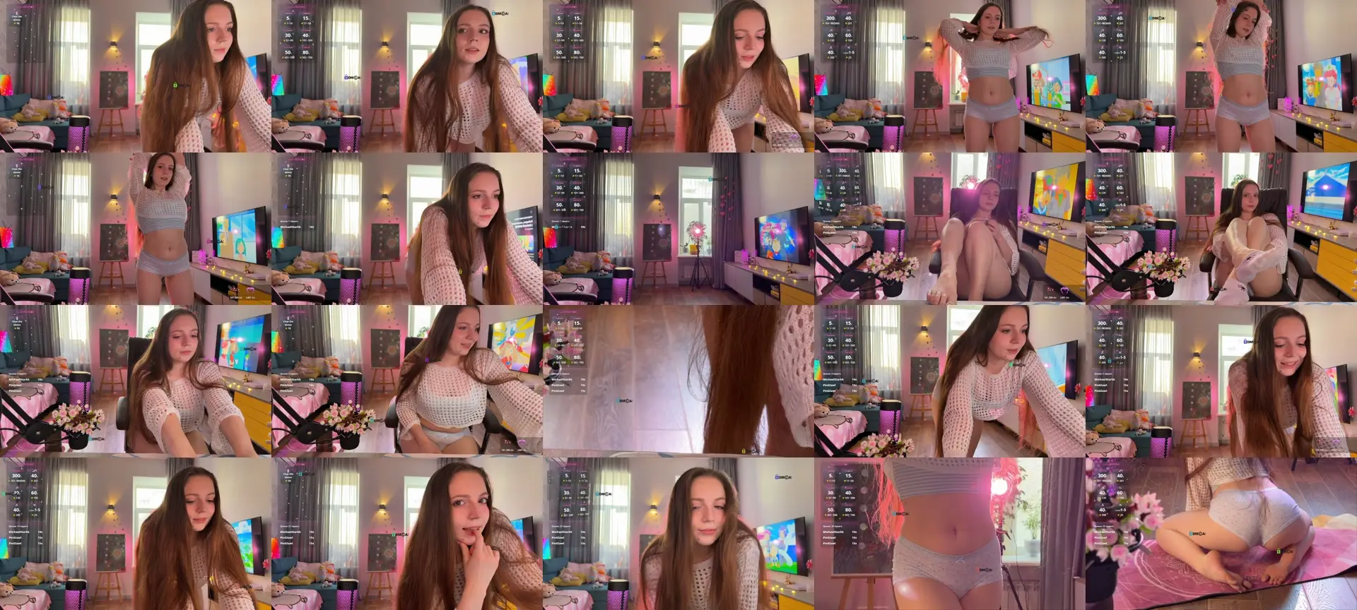 Lissa_Skarlet photo contact sheet