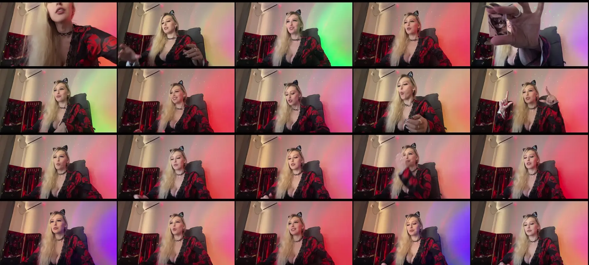 Liya_Ray photo contact sheet