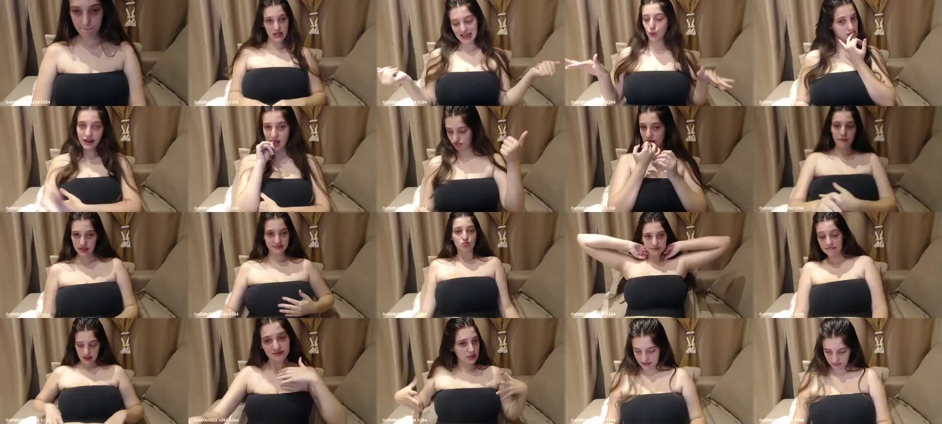 LoverBella photo contact sheet