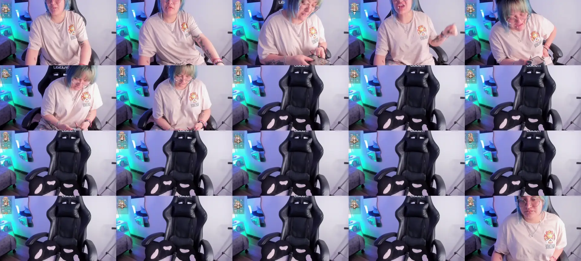 Luckyleah photo contact sheet