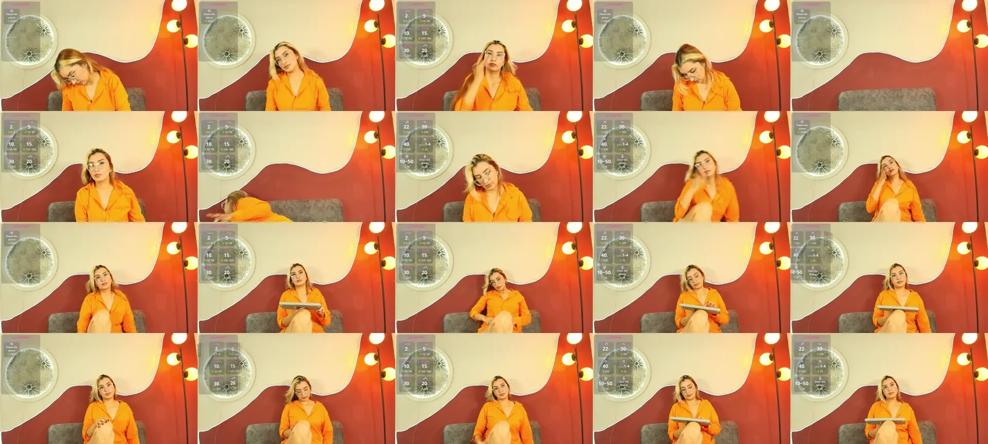 Luna_velvet photo contact sheet