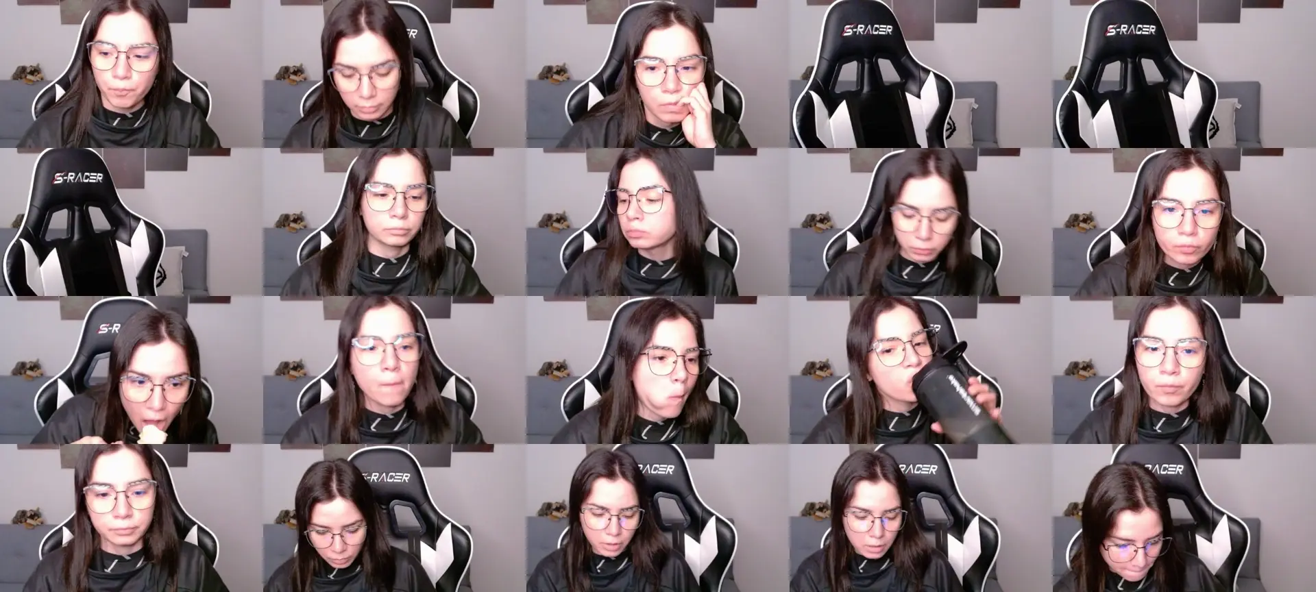 LycanGirl photo contact sheet