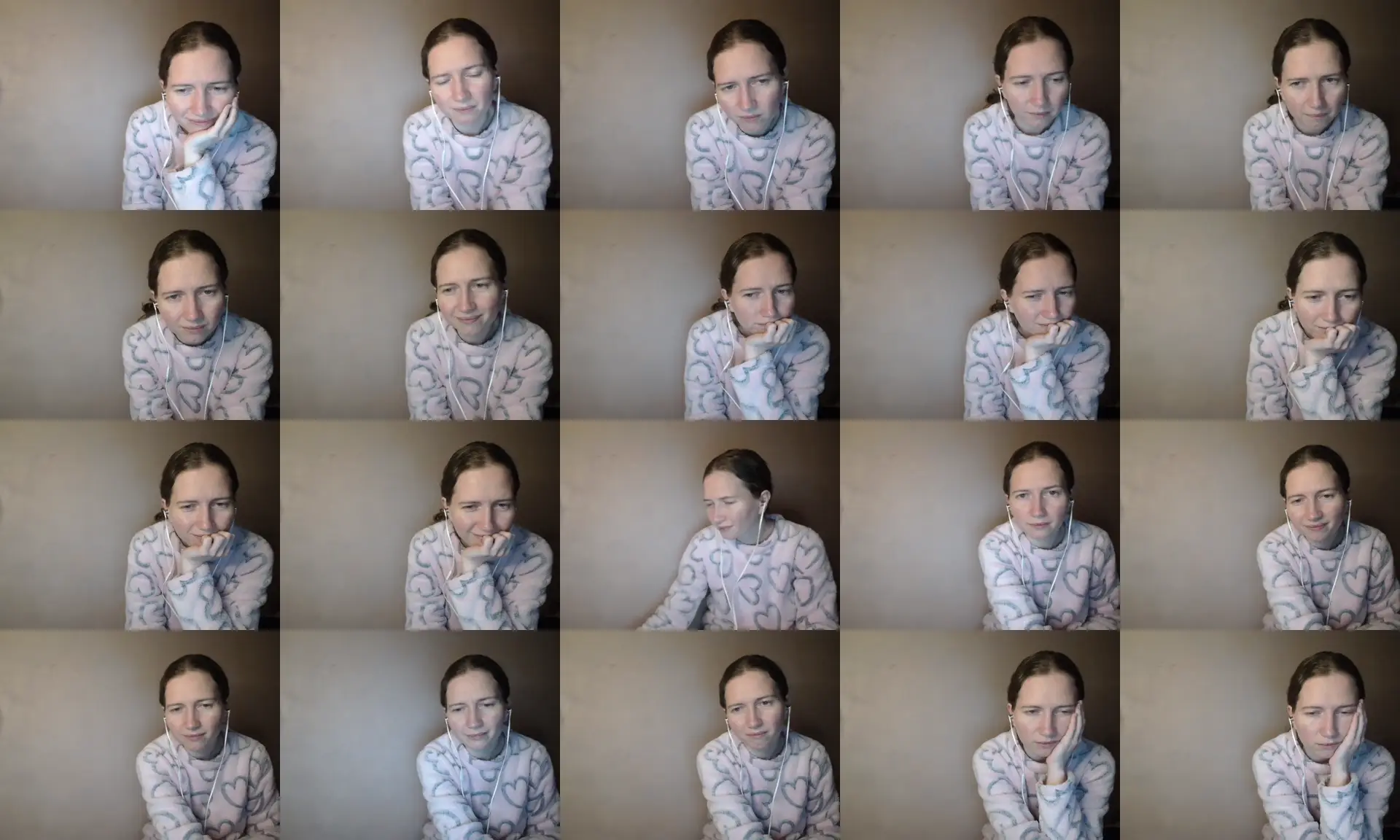 Marlinka photo contact sheet