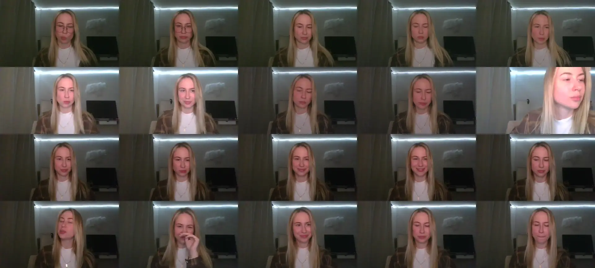 Marmelade photo contact sheet