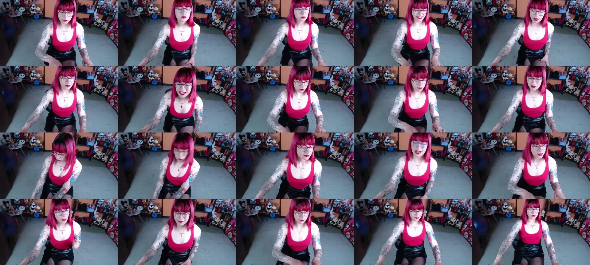 Miahot21 photo contact sheet