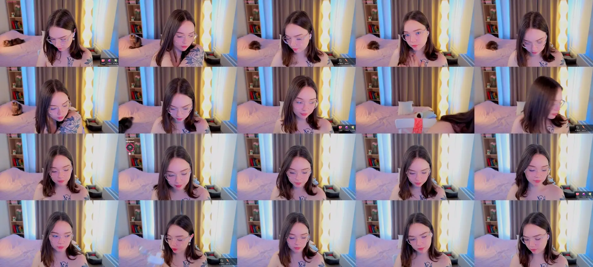 Milly_Saint photo contact sheet