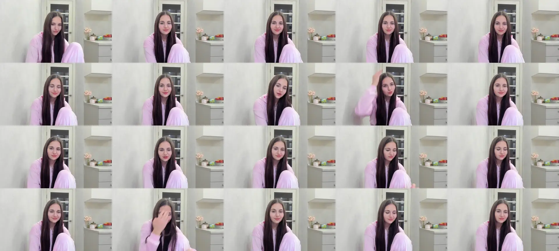 Miss_Peach_ photo contact sheet