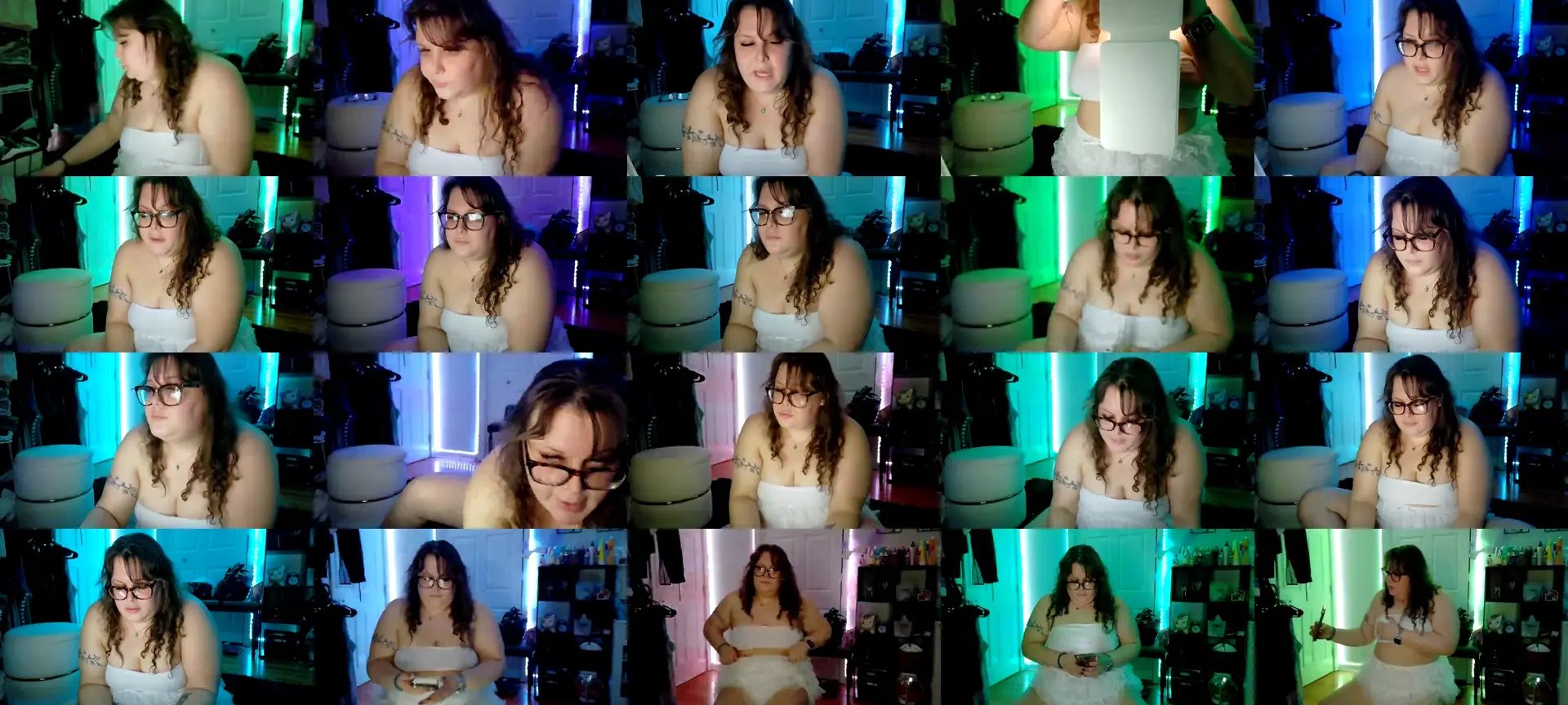 MissMaraKinks photo contact sheet