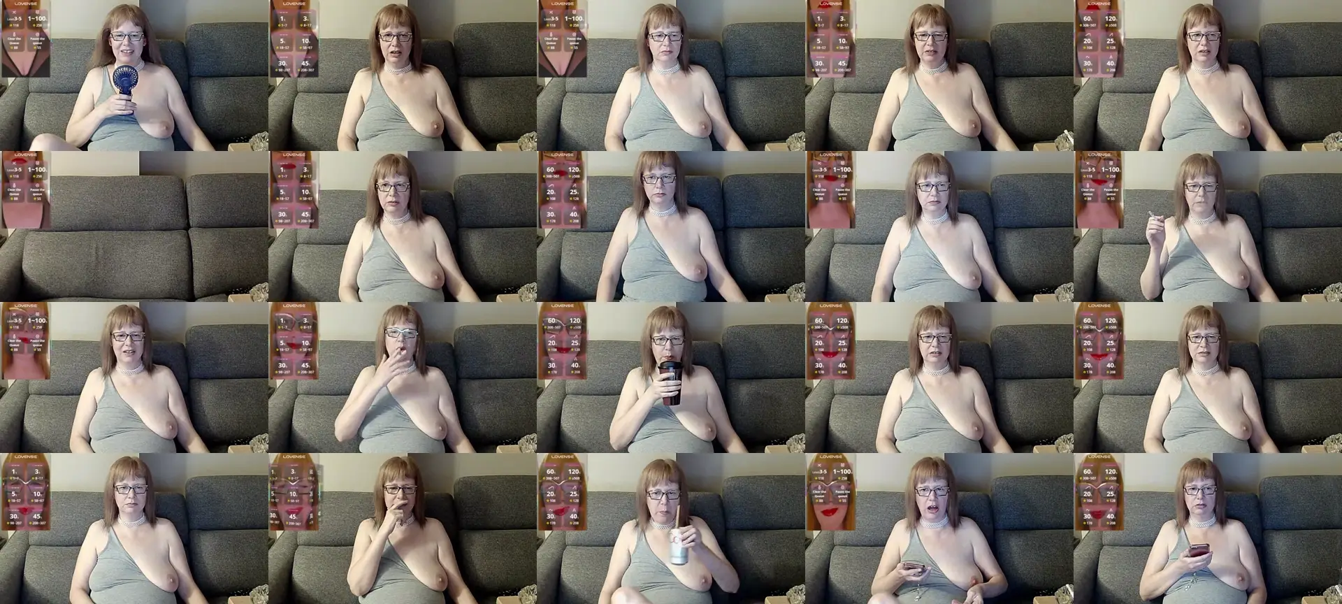 MissTittyland photo contact sheet