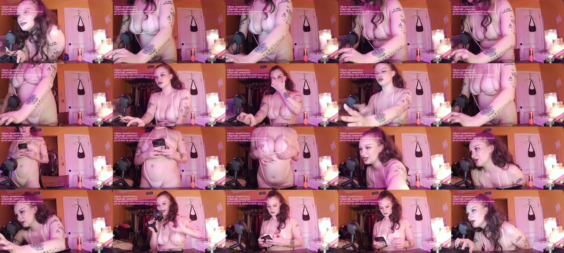 missXXXDarci photo contact sheet