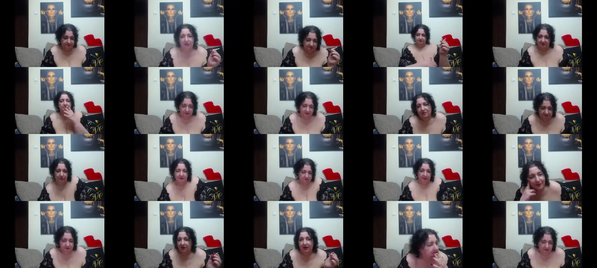 Naughtykorin photo contact sheet