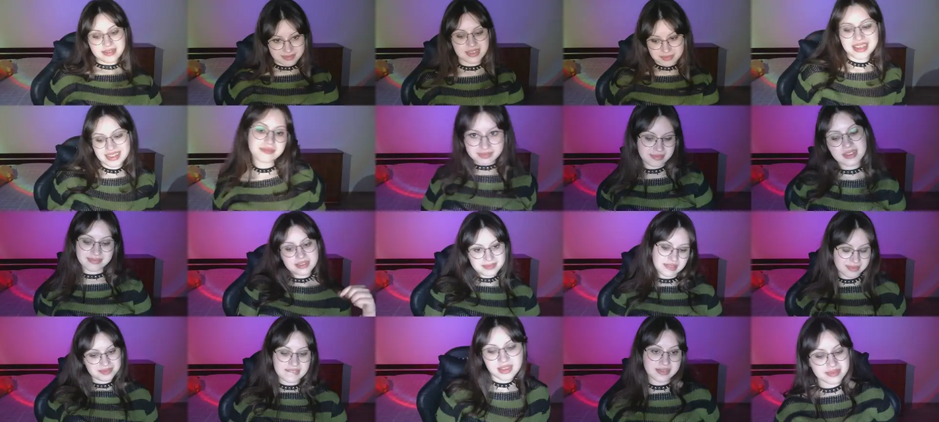 NikssiKitty photo contact sheet