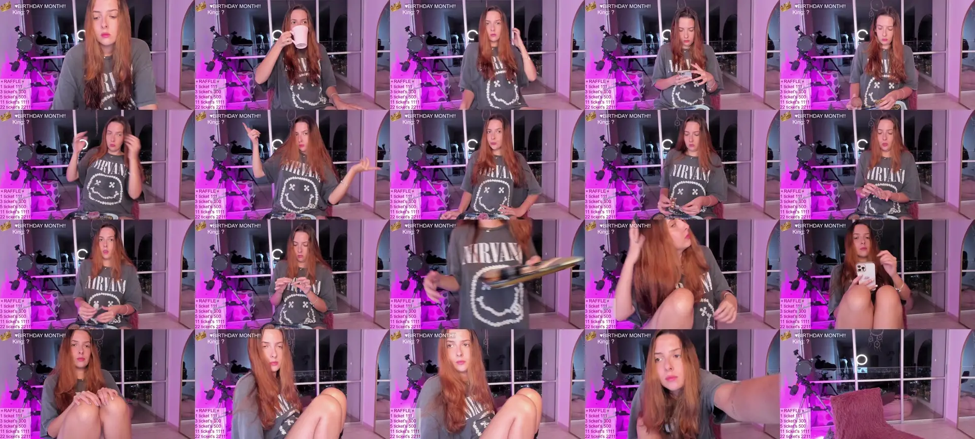 NirvanaMoon photo contact sheet