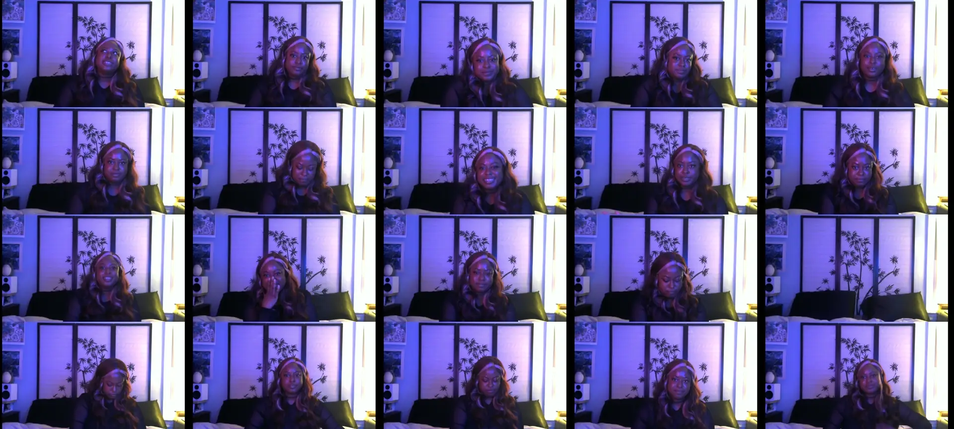 NonaRosie photo contact sheet