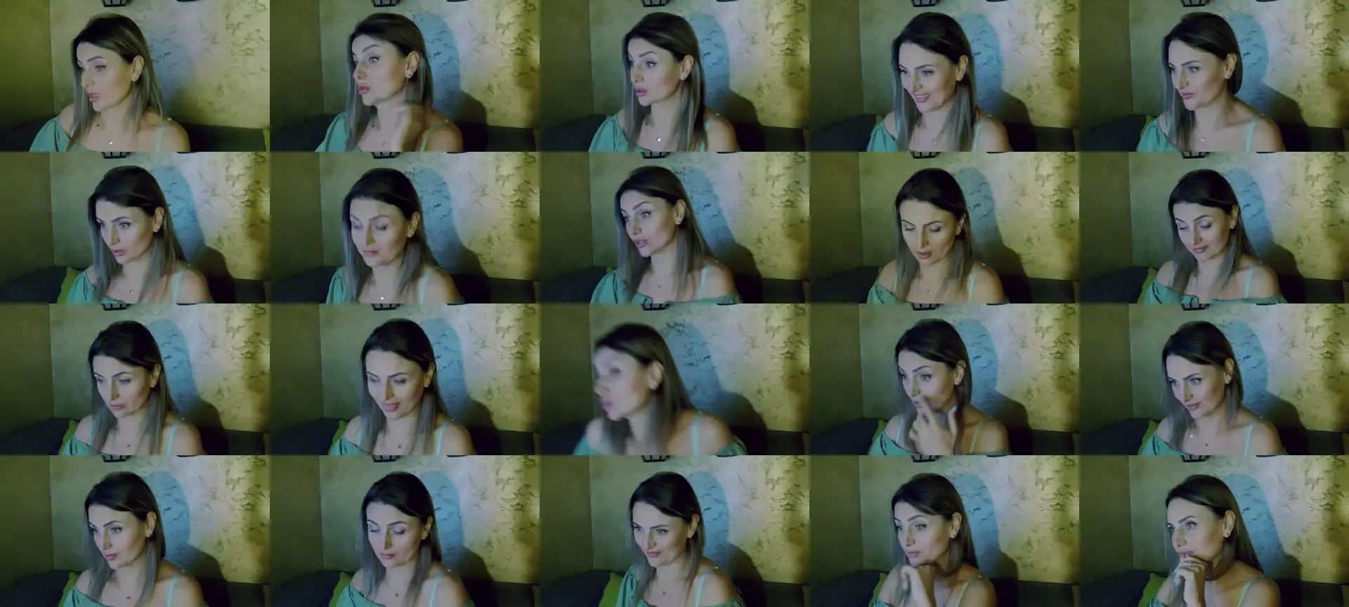 OlivyaMoon photo contact sheet