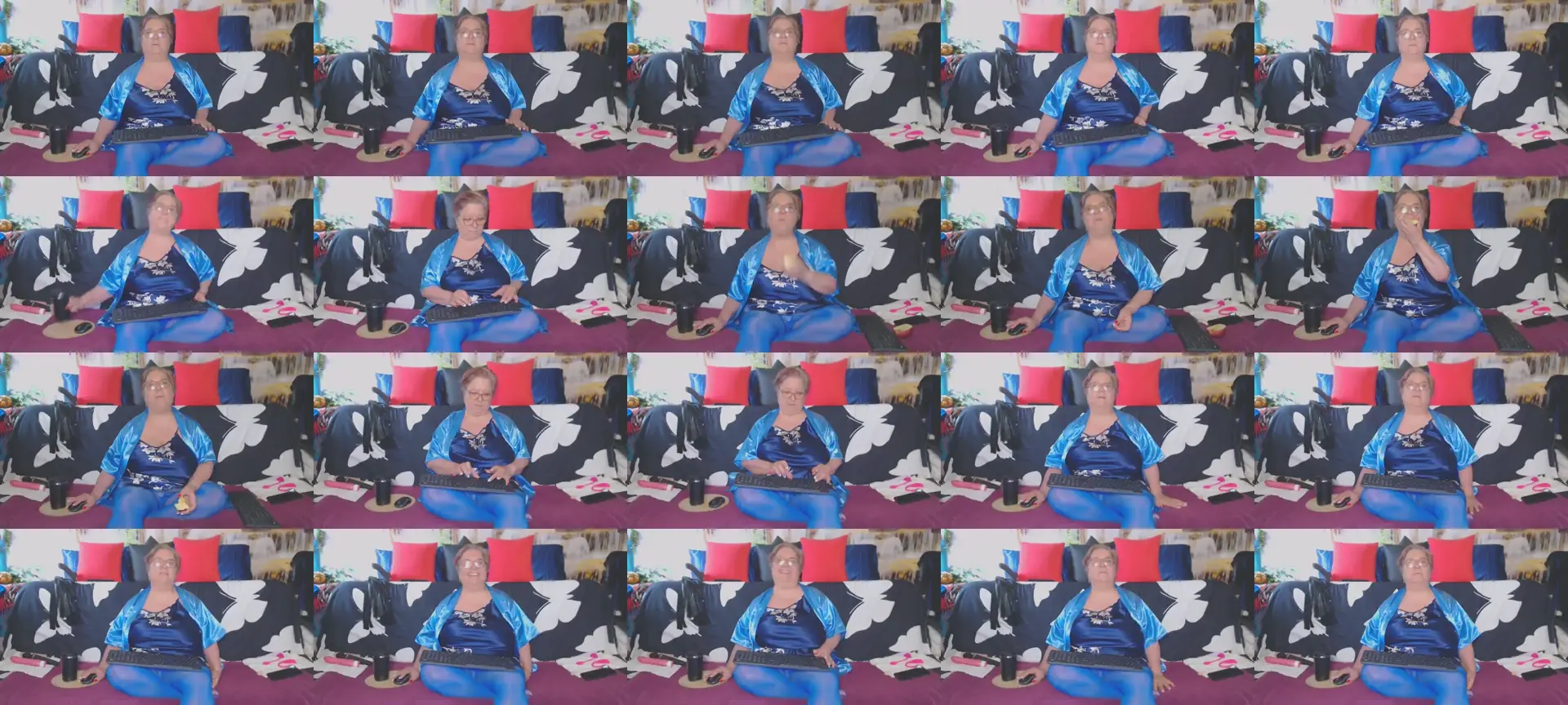 QueenPammy photo contact sheet