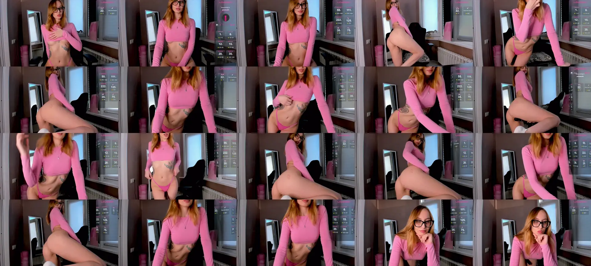 SaintAngie photo contact sheet