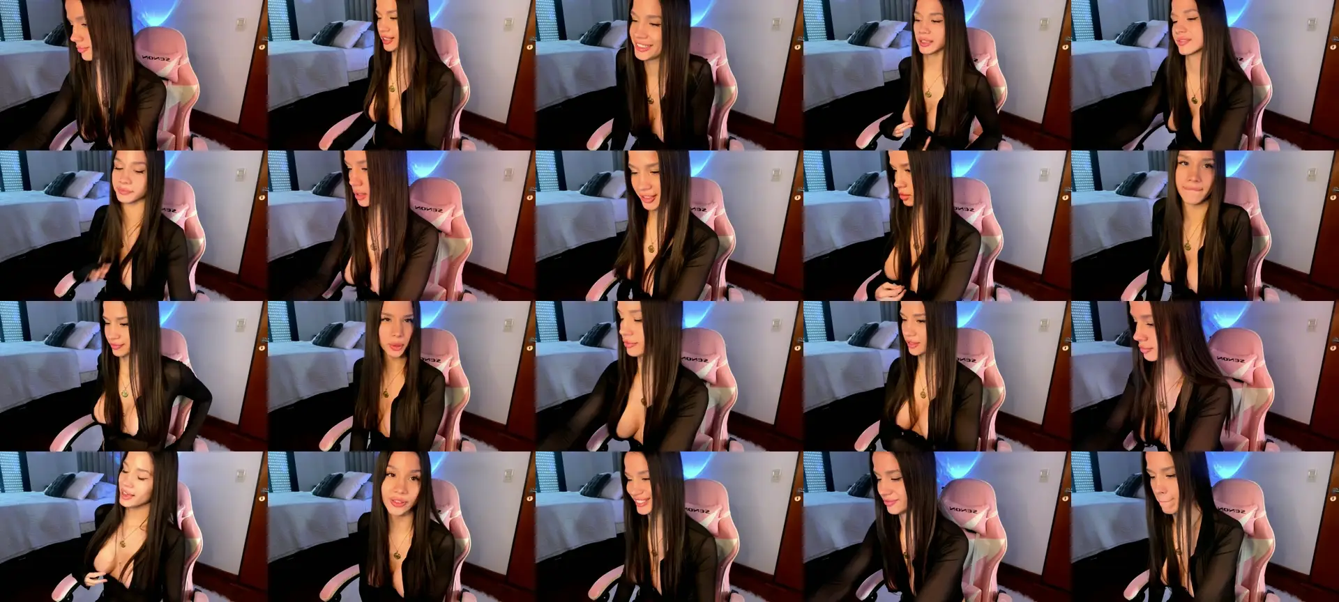 SashaEmber photo contact sheet