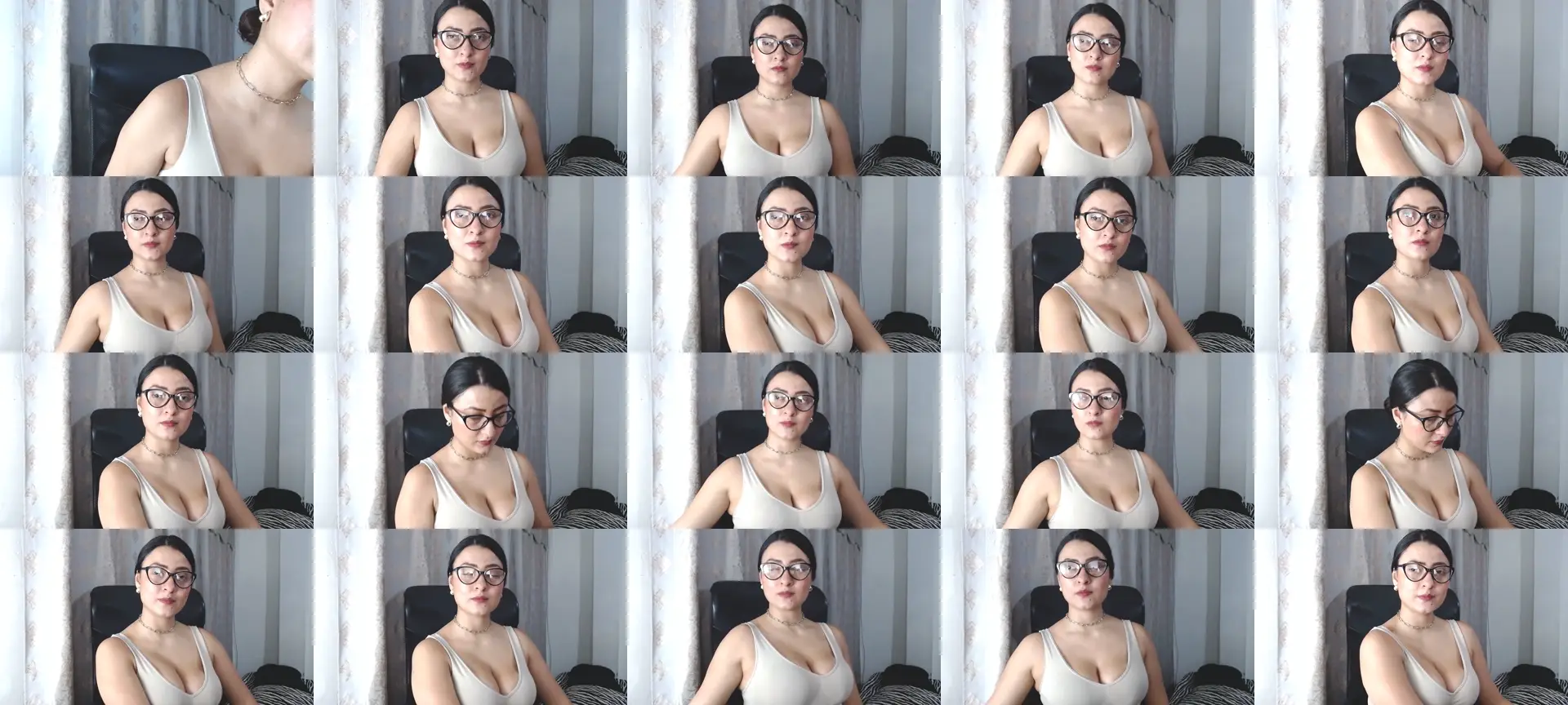 SavannaEvans1 photo contact sheet