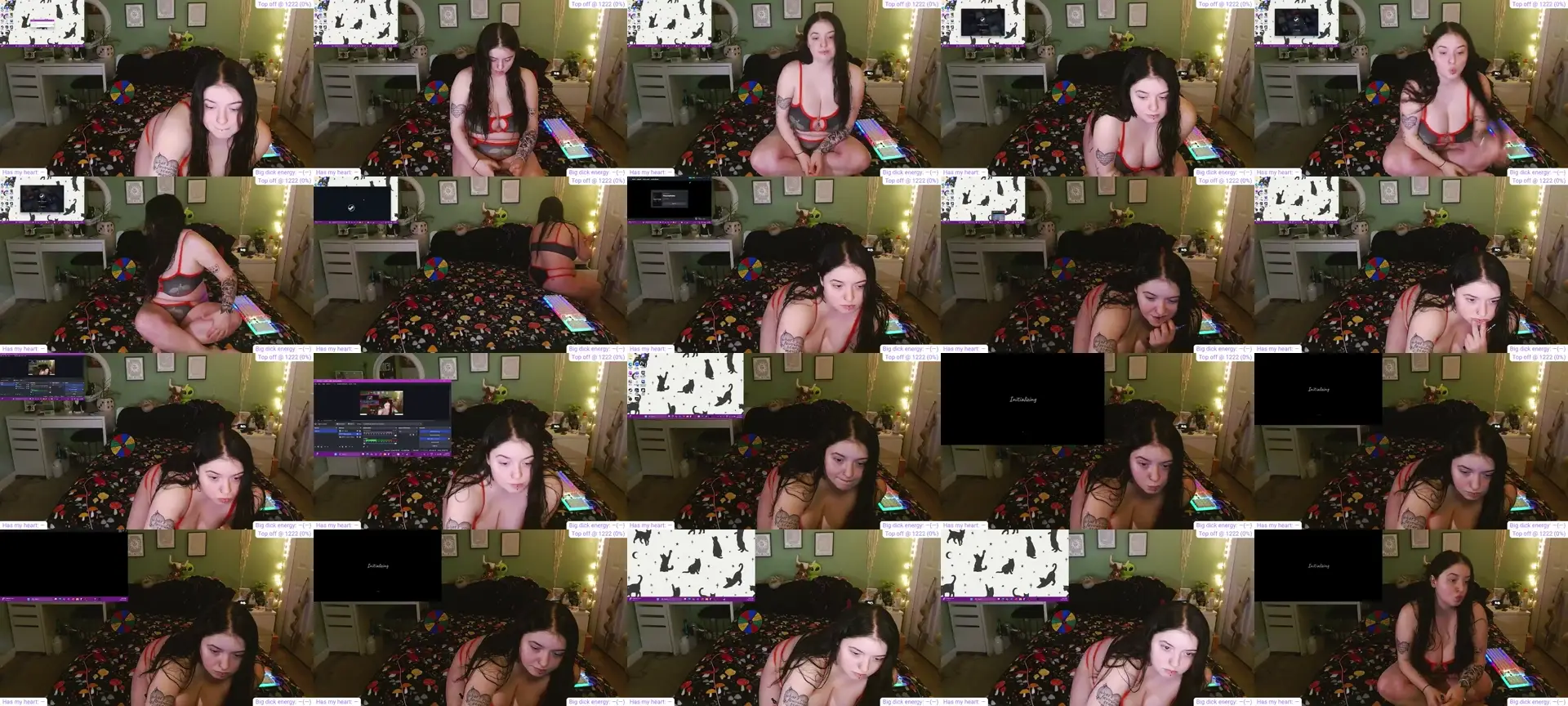 ScarletxRae photo contact sheet