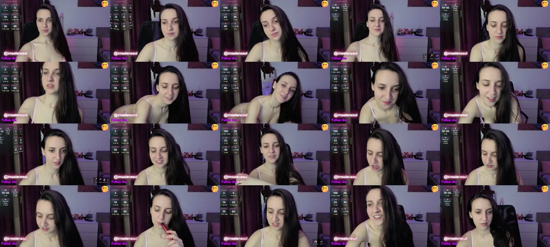 Selene_Sol photo contact sheet