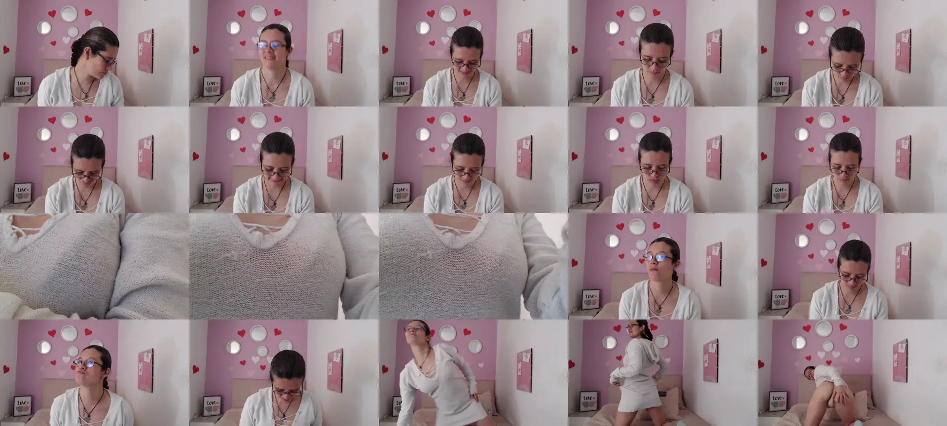 SereneClarks photo contact sheet