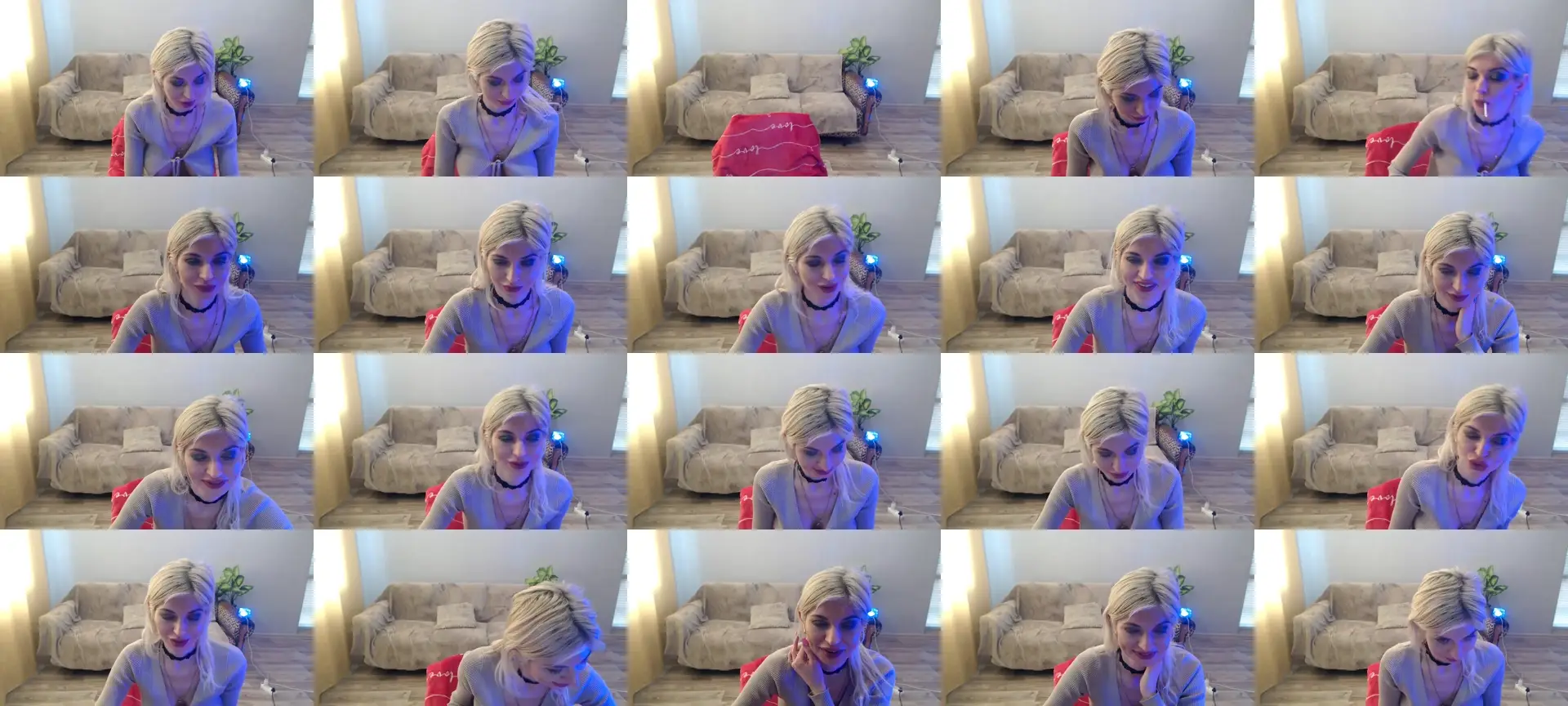 SexyBeatriice photo contact sheet