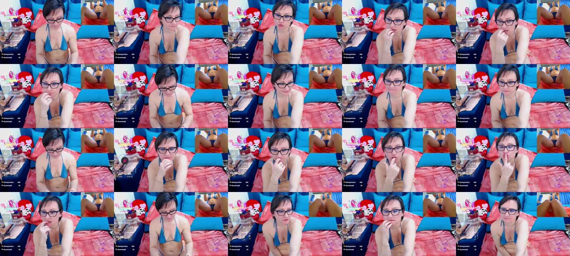 SexyNicolle29 photo contact sheet