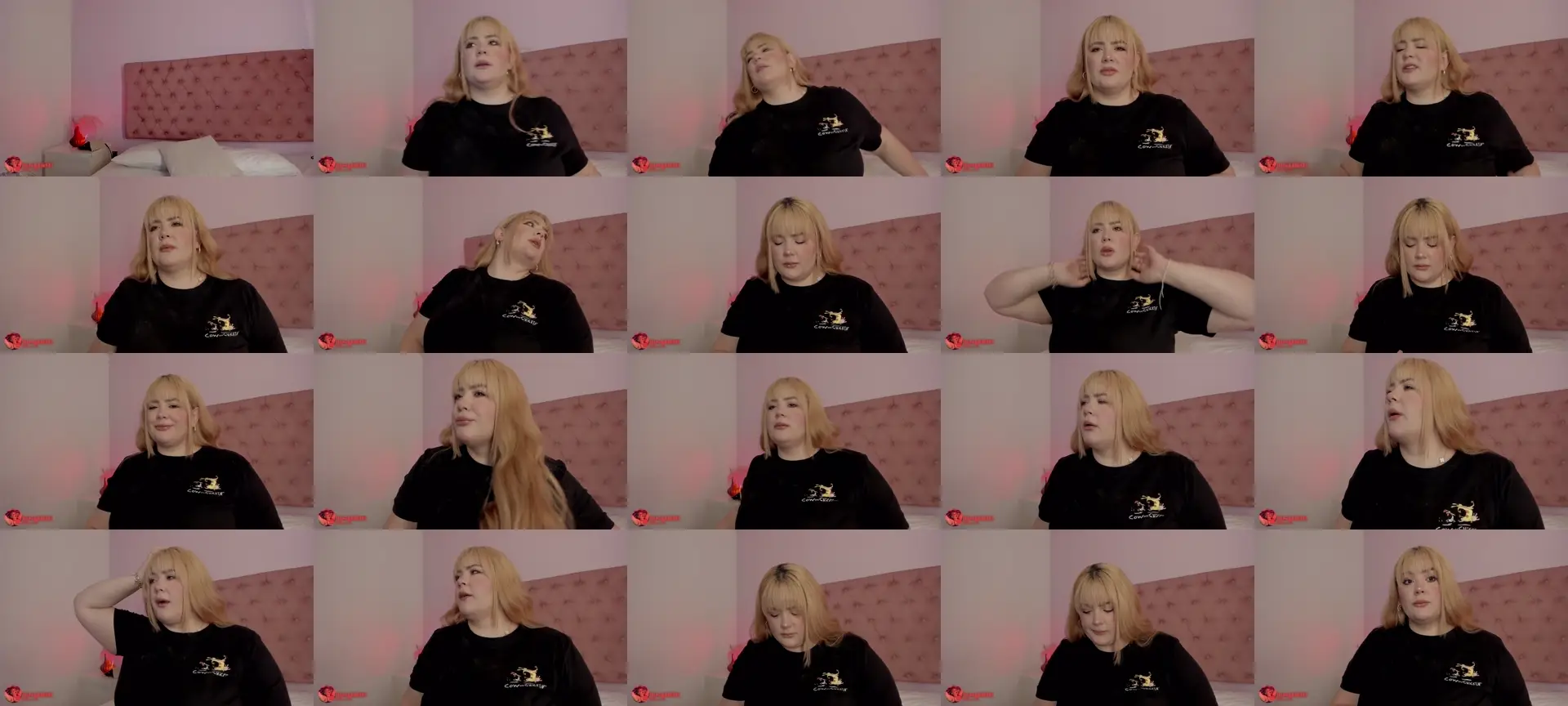 SophiaRossee photo contact sheet