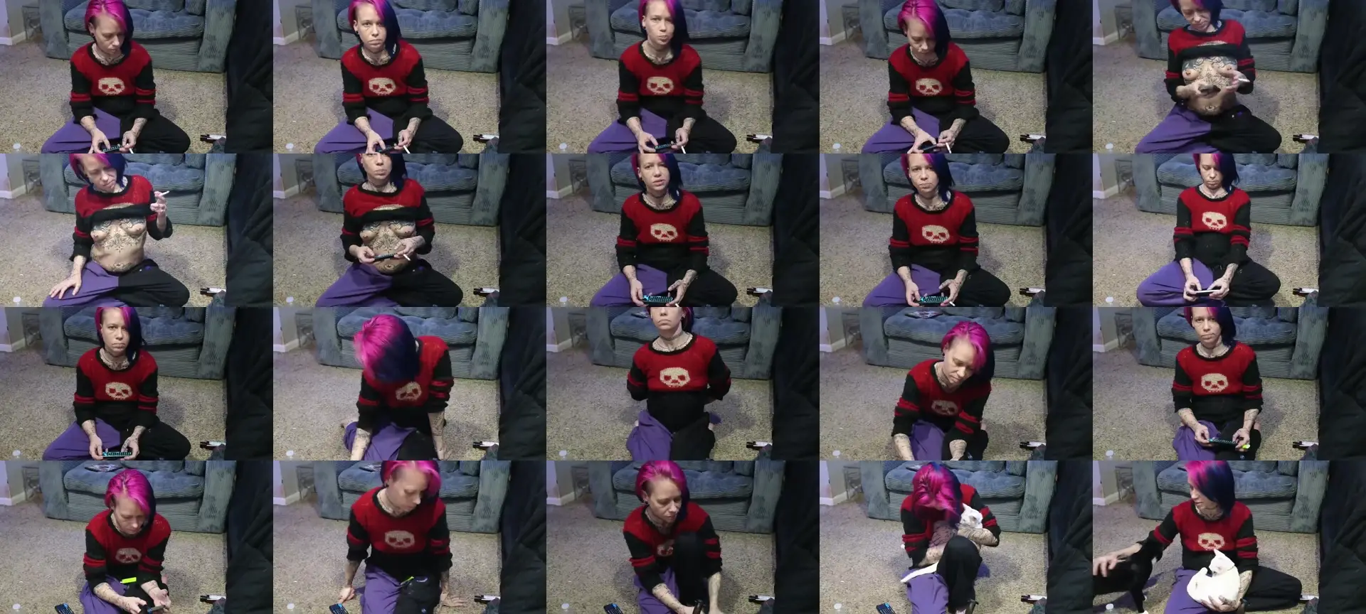 Toxxxi photo contact sheet