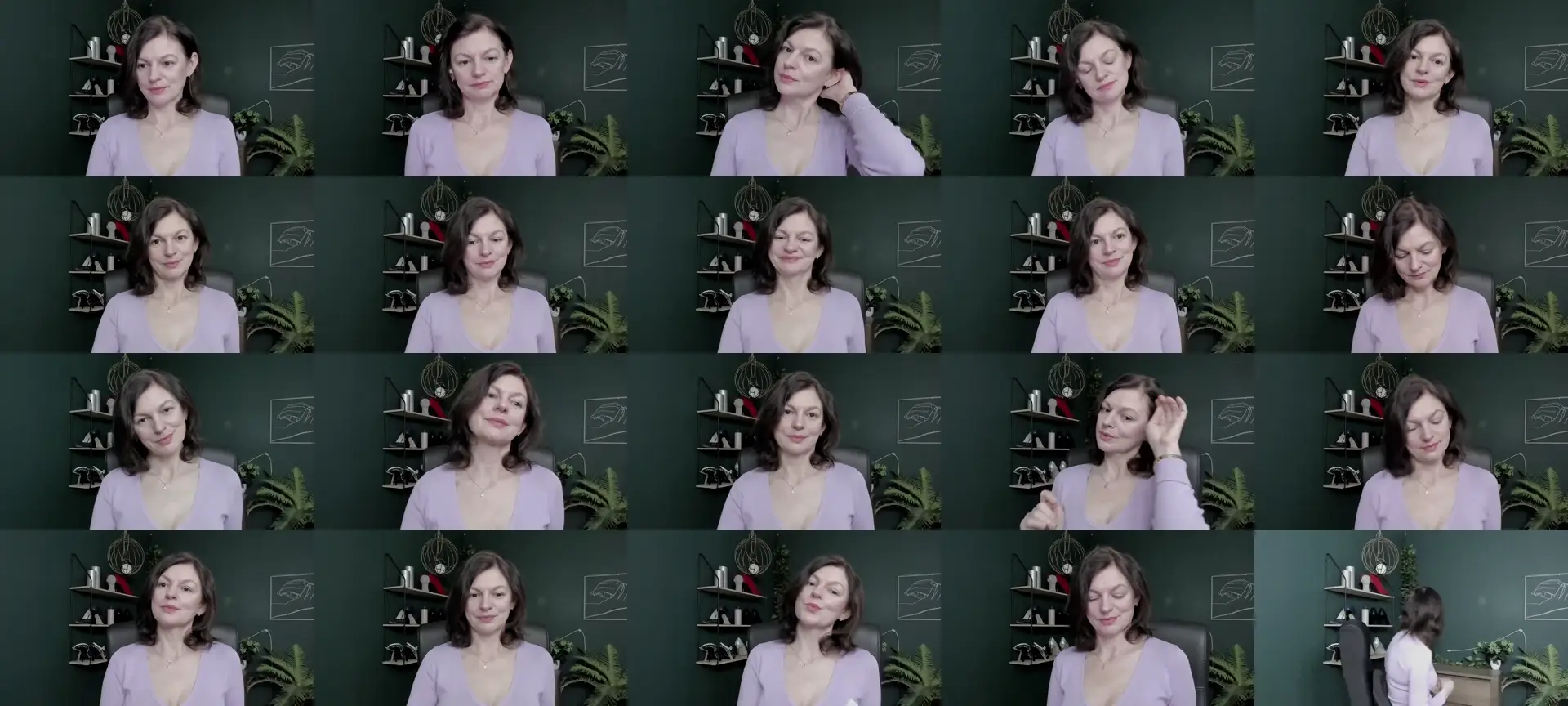 Vivian_4U photo contact sheet