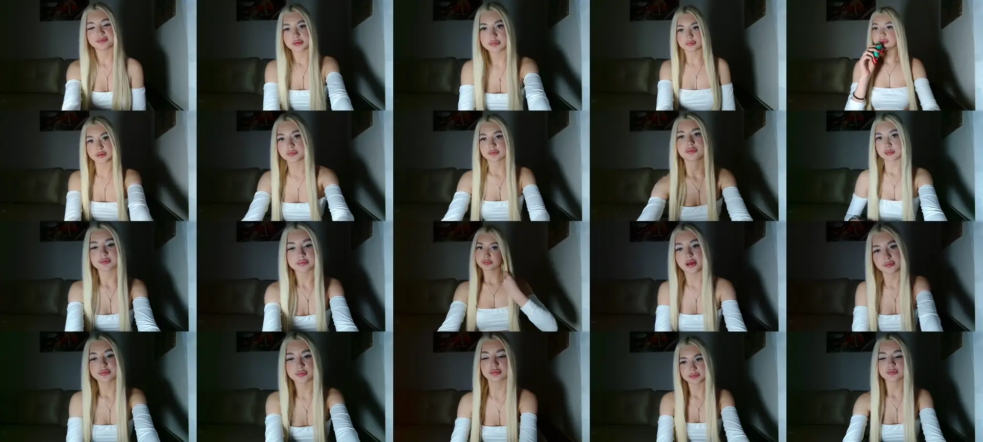 WildestKittie photo contact sheet