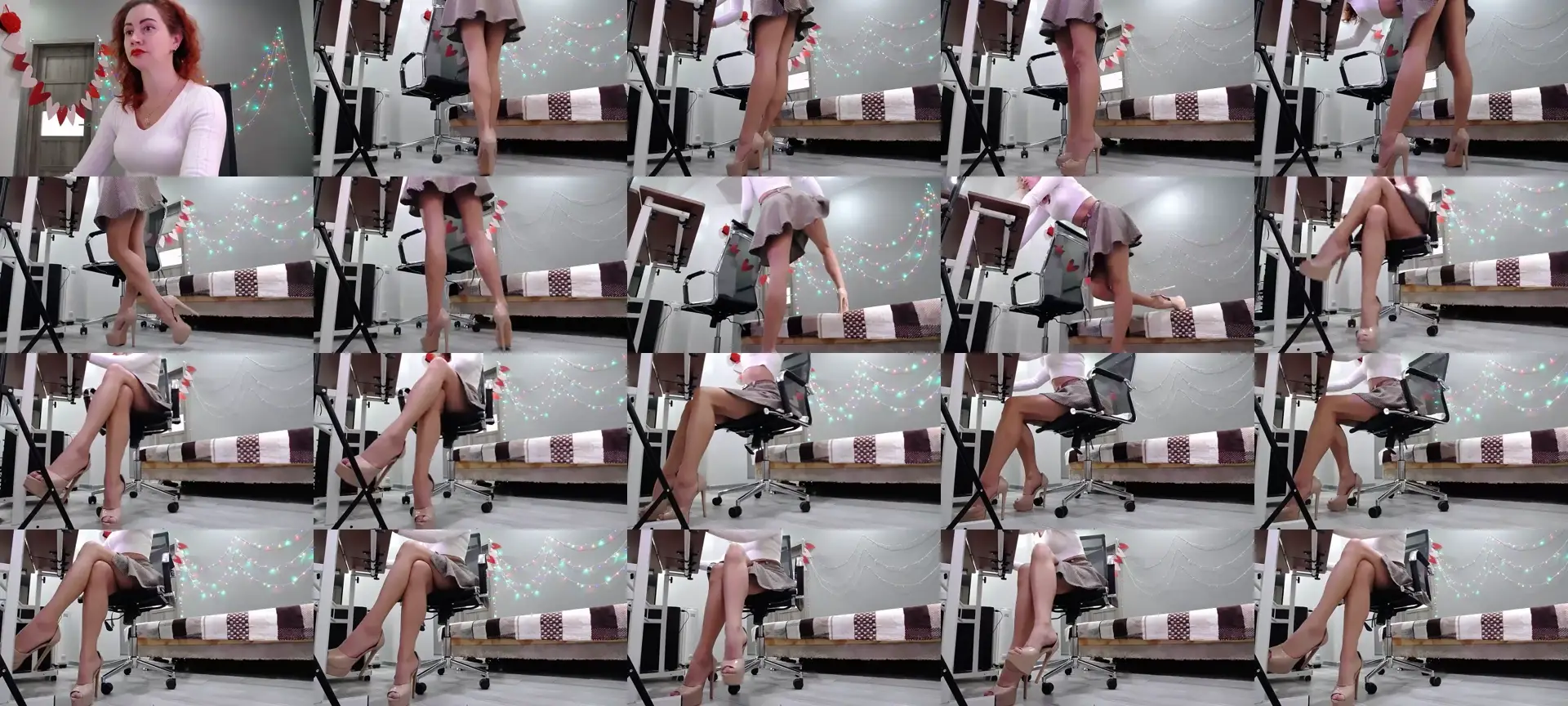 XeniaMilf photo contact sheet