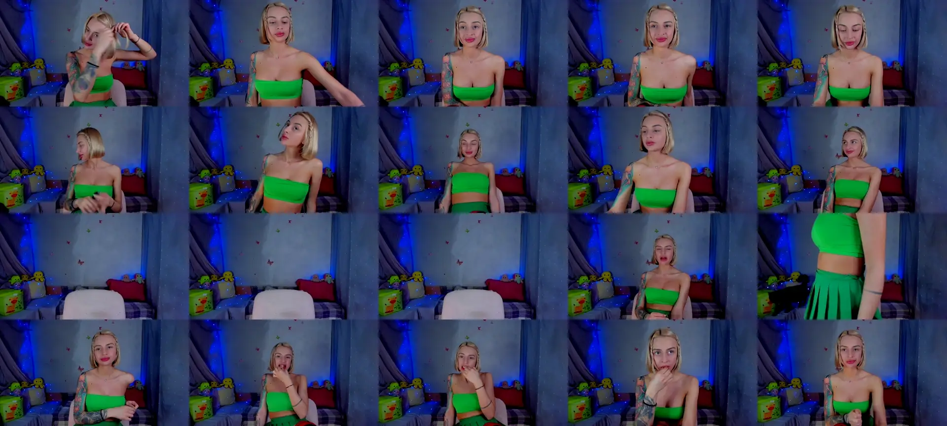 YourLizzyDoll photo contact sheet