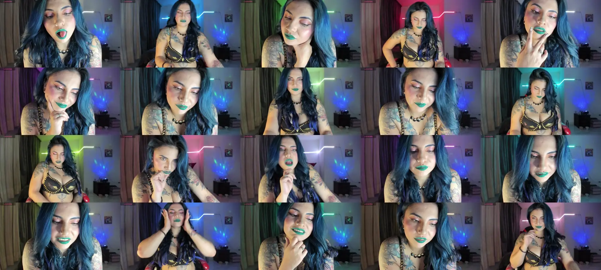 Abigailhotxxx photo contact sheet