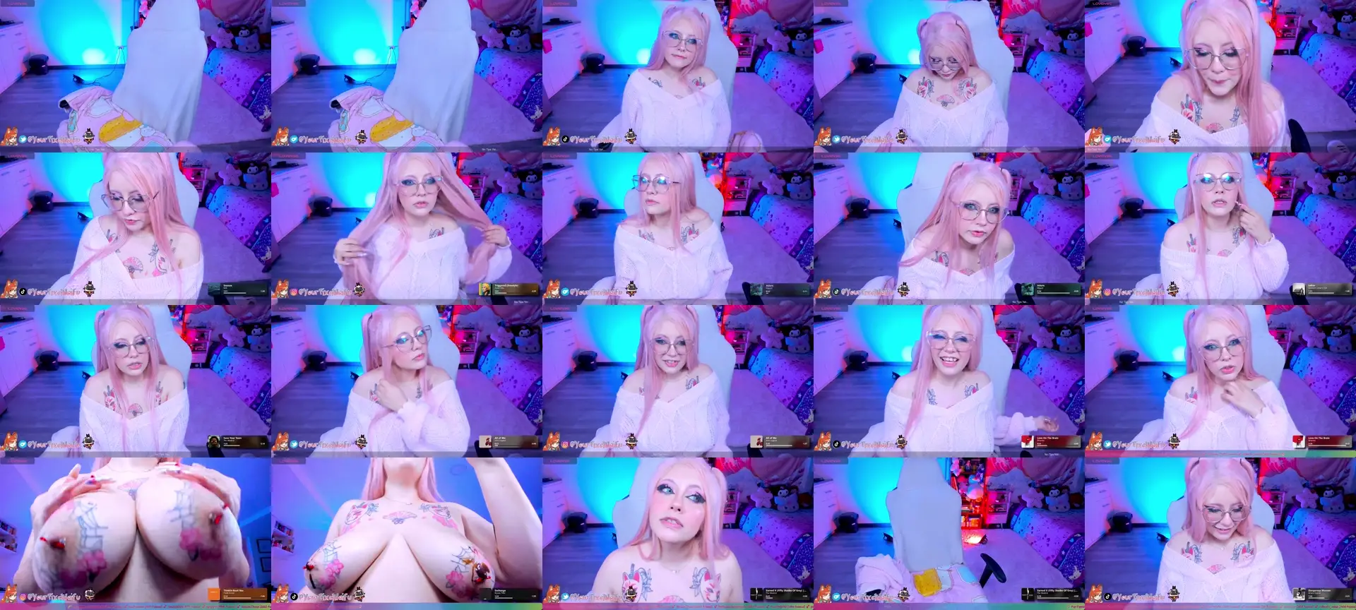 AlysaRomanova photo contact sheet