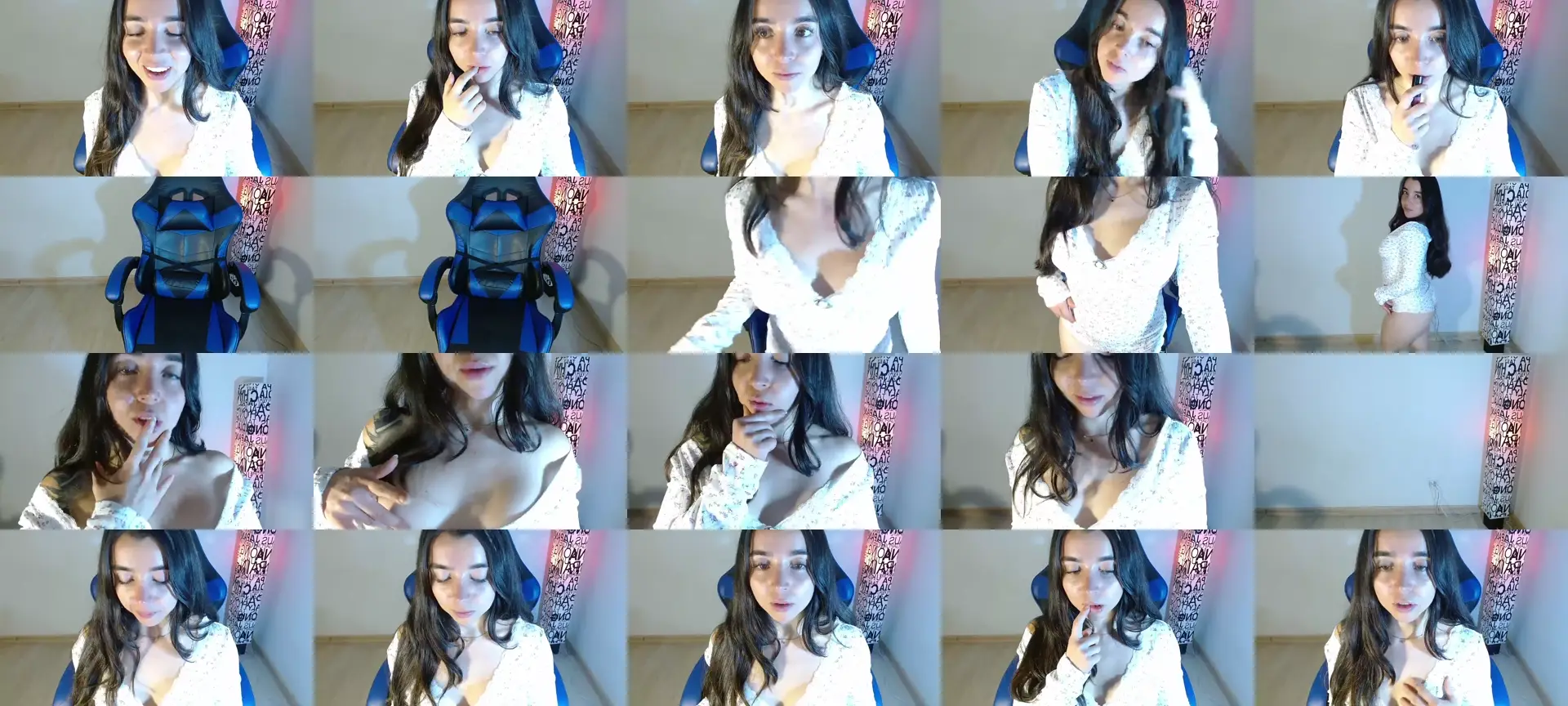 Anarossee photo contact sheet