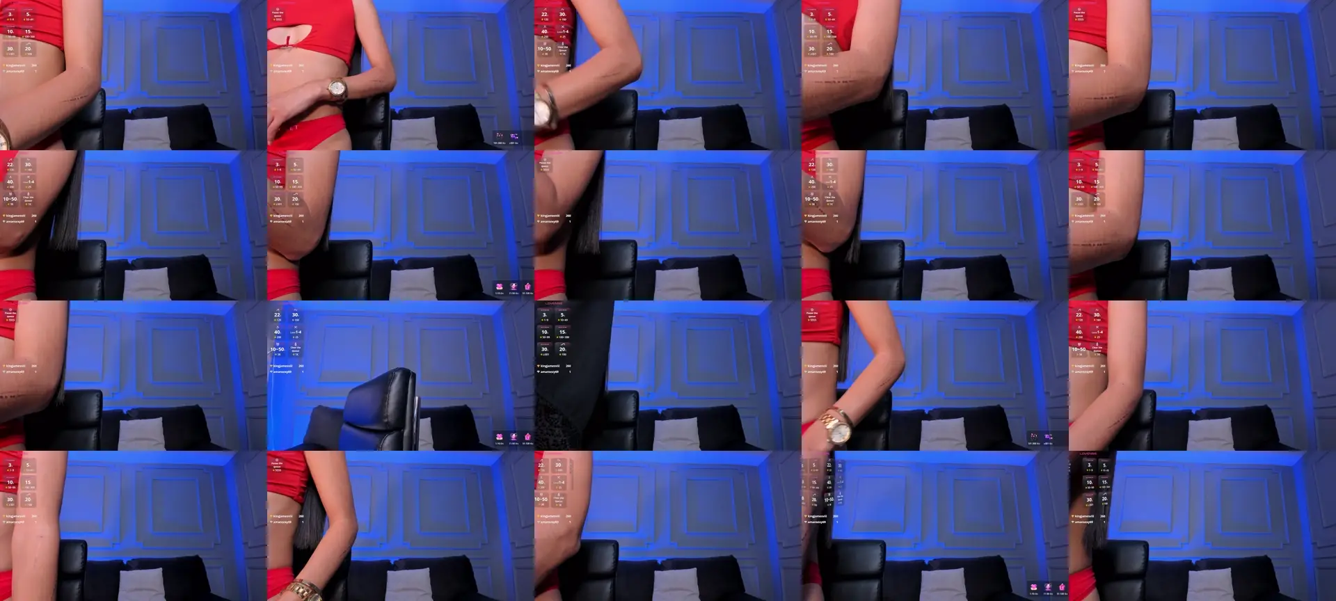 BonnyRose photo contact sheet