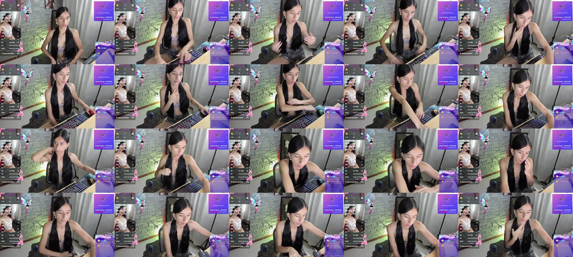 Camilavill photo contact sheet