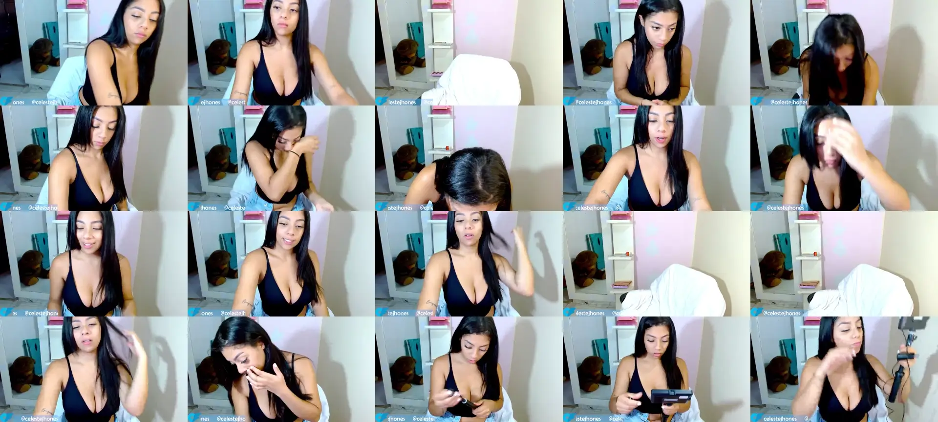 Celeste_ebony photo contact sheet